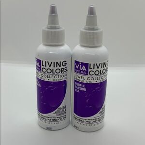 NWT Via Natural Living Colors Purple Passion
